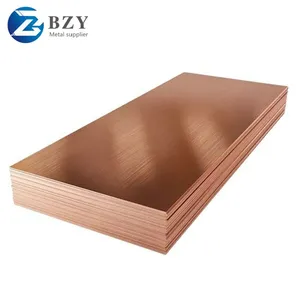 Pure Copper Sheet C10200 High Conductivity Copper Plate for Roofing Decorative Wall Panel OEM Custom Size Precision Cut thumbnail-3