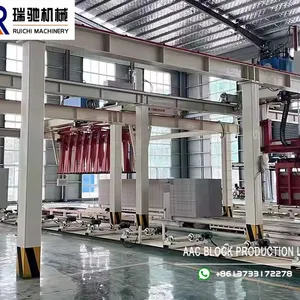 6m AAC Panel and Block Production Line | 50000-300000m³ Automatic AAC Plant Solution thumbnail-2
