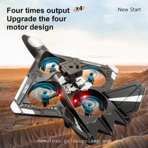 4DRC V31 WiFi FPV Drone Airplane With HD Camera Obstacle Avoidance RC Stunt Fighter Jet Easy to Fly Foam Aircraft Toys Boys thumbnail-4