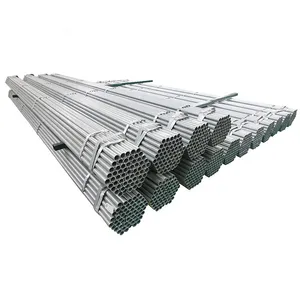 Q235 Hot Dip Galvanized Round Steel Pipe and Other Scaffolding Pipe Steel Black Free Cutting Erw Pipe Hot Rolled GB 10 - 1219 Mm thumbnail-2