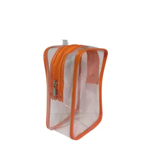 Clear PVC Cosmetic Bag thumbnail-2