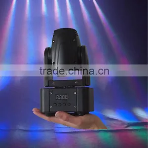 China Lighters 1*10W DMX512 RGBW Led Headlight Moving Head Lights for Sale Quality Choice thumbnail-3
