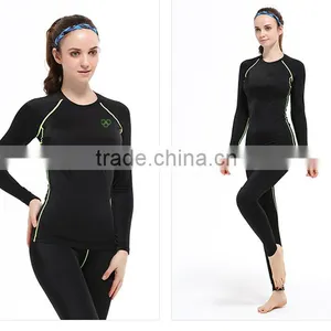 (OEM/ODM Factory)compression Themal Travel Wear Fitness Slim Fit Authentic Sportswear Training Tops thumbnail-3