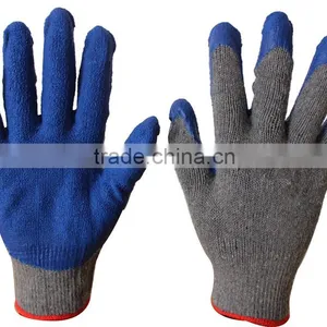 Factory Safety Gloves Grip Latex Gloves thumbnail-1