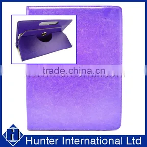 Purple Colour 3 Hole Rotating Tablet Case For T1H thumbnail-1