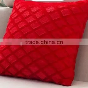 High Quality Plaid Plush Cushion for Car , Seat ,home Decoration thumbnail-3