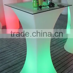PE Plastic Bar Table With LED Light & Remote Control YXF-4511 thumbnail-6