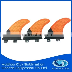 High Maneuverability Fcs/Future Honeycomb 3K, 12K Carbon Fiber Fin, Durable and Economy Fiberglass Epoxy Resin Fin thumbnail-2
