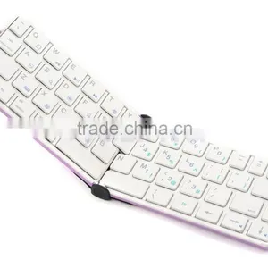 Colorful Wireless 7inch 10 Inch Alloy Tablet PC Folding Keyboard for Mobile Phone IPhone IPad thumbnail-6