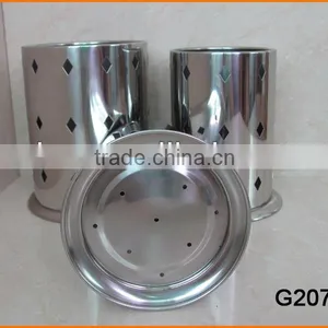 G2072 Stainless Steel Chopsticks Holder and Utensils Holder thumbnail-4