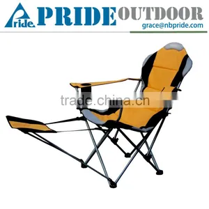 Colorful Travel Outdoor Portable Plus Cotton Footrest Fold Comfortable Modern Armchair thumbnail-1