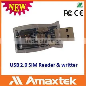 Portable Supper Speed Top Wholesale Single Slot USB2.0 SIM Card Reader Witter thumbnail-1
