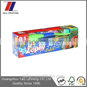 Custom Toothpaste Tube Packaging,paper Printed Toothpaste Box Size thumbnail-4