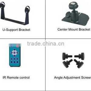 2016 Cheap Price 7inch 120m 2.4G Digital Wireless Reversing Truck Survailance Camera System With IR and Audio thumbnail-5