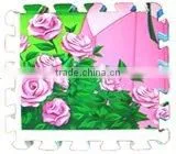 EVA FOAM Floor Mat PUZZLE FLOWER thumbnail-1