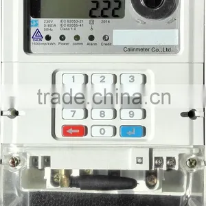 Single Phase Keypad Prepaid Energy Meter With Plug in GPRS Module thumbnail-2