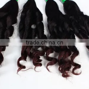 OEM Factory SPRIAL CURL 33 Body Wave Remi Brazilian Hair Weave thumbnail-2