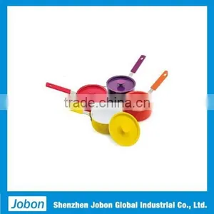 04-G028 Cooking Ware 12cm Multi-color Aluminium Alloy Cooking Pots and Pans thumbnail-1