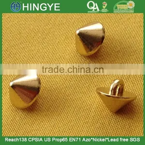 14L Conicalness Shape Metal Shank Button For Sweater Wear -- M1600 thumbnail-1