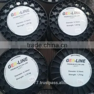 Best Quality Nylon Monofilament Fishing Lines 100% Made in Germany Bulk Spools 0.08-0.60mm MEGASTRONG-SOFT Light Grey thumbnail-2