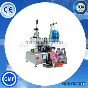 High Quality Portable Small Flat Bottle Labeler thumbnail-2
