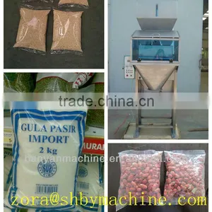 China Manufacture BY-50CZJ Cashew Nuts Weigher,Vibrating Feeding Machine/0086-18516303933 thumbnail-2