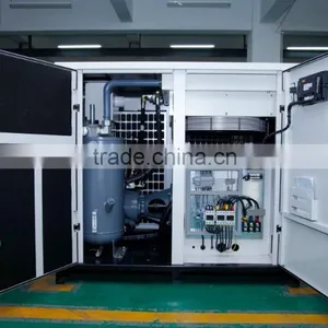 1.8m3 per Min 10 Bar Permanent Magnet Variable Frequency Screw Compressor thumbnail-4