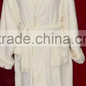 Terry Shawl Collar Cotton Bathrobe thumbnail-1