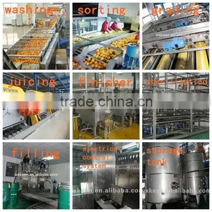 Industrial Fresh Orange Juice Processing Line thumbnail-2