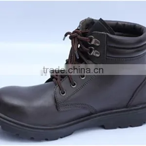 Quality Price of Leather Natural Rubber Outsole Safety Work Shoes Safety Shoe 9508 thumbnail-2