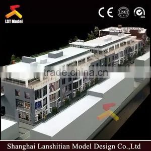 Shopping Center Architectural Building Scale Model for Sale Quality Choice thumbnail-2