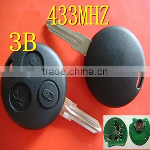 TD 3 Button no Logo Remote Key 433mhz for Bnz thumbnail-1