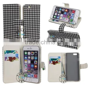 Newest Wallet With Credit Card Slots pu Leather Phone Case for Iphone 6 thumbnail-1