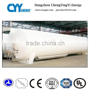 40m3 Liquid Gases Horizontal Cryogenic Storage Tank With ASME/ISO/GB thumbnail-1