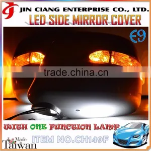 Car Specific LED DOOR SIDE MIRROR COVER FOR CHEVROLET CITY EXPRESS thumbnail-1