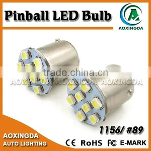 8 LEDs 1156 #89 Pinball Flasher LED Lamp Light Bulb thumbnail-5