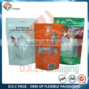 Pet Products Dog Dreat Packaging Bags With Resealable Zipper thumbnail-3