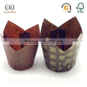 Tulip Paper Cake Tool Baking Cups Cupcake Liners thumbnail-4