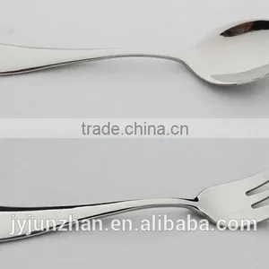 Stainless Steel Teaspoon and Fork Sets With High Mirror Polish Made by Junzhan Factory Directly thumbnail-1