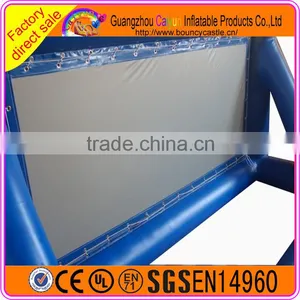 Commercial Used Inflatable Blue Movie Screen for Sale thumbnail-5