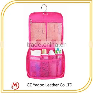 2015 Lady Stylish Travel Square Cheap Cosmetic Bag With Hook thumbnail-6