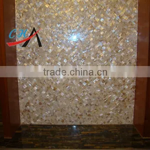 River Mother of Pearl Shell Mosaic Tile thumbnail-1