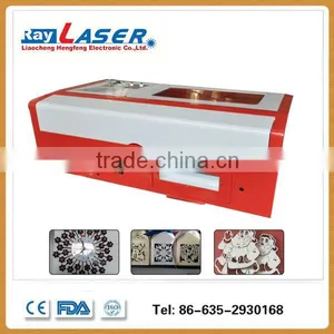 China Embroidery Laser Cutting Machine/laser Drawing Machine/mini Laser Engraving Machine thumbnail-4