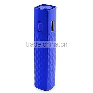 Promotional Gift Mascara 2600mah Power Bank With Torch thumbnail-2