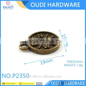 China Factory Wholesale Bag Accessories Metal Zipper Slider Making Round Shape With High Quality Zipper Slider thumbnail-3