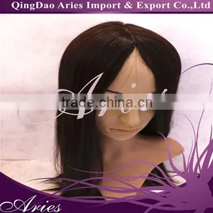 New Real Hair Feel- Light Brown European Style,very Comfortable Wig.kosher Look Wig thumbnail-1