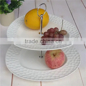 Unique Shape Porcelain Cake Stand, Cake Tower, Party Display thumbnail-3