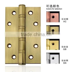 New One Brassed Wooden Door Hinge thumbnail-3