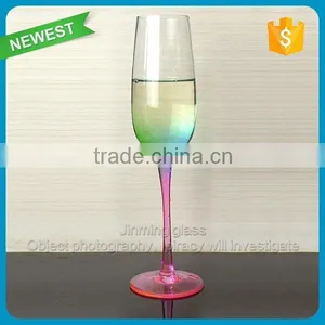 Wholesale Wine Glass Champagne Glass Colored Champagne Flute thumbnail-2