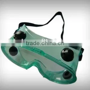 EN 166 Standard Safety Goggles for Eye Protection PVC Safety Goggles 4 Indirect Vents Safety Goggles thumbnail-1